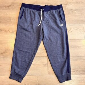 New Balance Womens Blue Athletic AnkleJogger Pants Size 2XL 2Xlarge